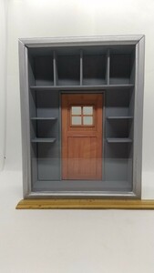 手作り 木工 玄関 飾り棚 ミニチュア ドールハウス シルバニアファミリー りかちゃん handicraft、dollhouse.miniature