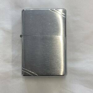 ★1円スタート★ ZIPPO ジッポー オイルライター 喫煙具 無地 シルバーカラー PTA.2032695 Zippo 着火確認済み ヴィンテージ 