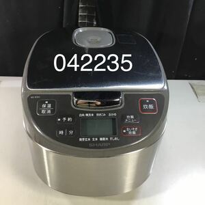 【送料無料】(042235G) SHARP シャープ 炊飯ジャー 2018年製 5.5合炊き 炊飯器 中古品 KS-S10J-S