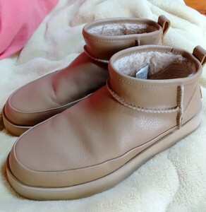 UGG W CLASSIC SUGAR ULTRA MINI26cmUS9アグウルトラミニ