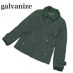 【galvanize】メンズ　ジャケット　アウター　ブルゾン　深緑　オシャレ