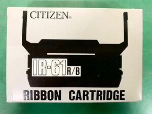 ♪ シチズン IR-61 リボンカートリッジ 計5本 新品置き古し ♪ レターパックプラス 税なし ♪