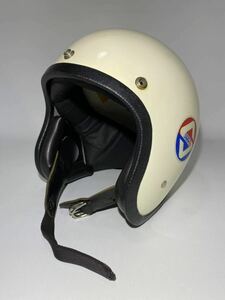 美品 レア Sterling Pro スターリング プロ ホワイト 白 ビンテージ ヘルメット Snell 1968 60s vintage helmet BELL ベル BUCO ブコ McHAL