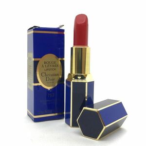 DIOR クリスチャン ディオール ルージュ ア レーヴル インディアン レッド #763 口紅 ☆未使用品　送料220円