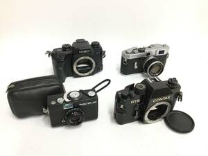 ☆ フィルムカメラまとめ１ ☆ Canon IV + MINOLTA a-7 + CONTAX RTS + Rollei 35 LED キャノン ミノルタ コンタックス ローライ