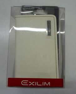 CASIO EXILIM ケース カメラケース ESC360WE EXZ50 EXZR500 EXZS180用 オリジナル純正ケース ホワイト ESC-360WE 