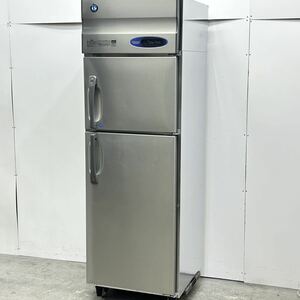 2017年製 ホシザキ 業務用冷凍冷蔵庫 HRF-63ZT 縦型冷凍冷蔵庫 単相100V 横幅630mm×奥行650mm