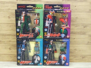 【1体1円スタート！】仮面ライダー ストロンガー 旧1号 新2号 V3 仮面ライダーシリーズ4体まとめ売り！【未開封】【開封済】