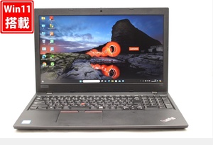 中古良品 フルHD 15.6型 Lenovo ThinkPad L590 Windows11 八世代 i5-8265U 8GB NVMe 256GB-SSD カメラ 無線 Office付 管:1907w