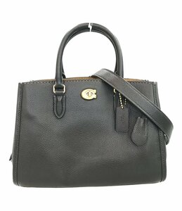 美品 コーチ 2way ハンドバッグ ショルダーバッグ 斜め掛け CE732 レディース COACH [0502]