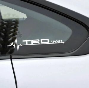 送料無料　トヨタ　TRD　SPORTS　スポーツ　ステッカー　SUV　RAV4　プラド　ランクル　タコマ