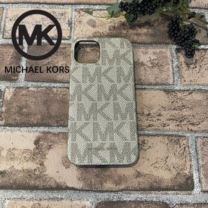 MICHAEL KORS iPhone13 ハードケース ロゴ シグネチャー マイケルコース スマホカバー 新品未使用品 プレゼント ギフト