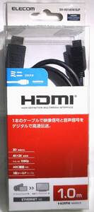 ☆ 【新品・未使用】ELECOM エレコム イーサネット対応ハイスピードHDMIケーブル DH-HD14EM10JP ☆