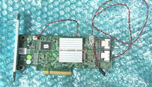 ●DELL PowerEdgeサーバ対応 PERC H310 内蔵型 SATA/SAS RAIDコントローラー 通常ブラケット PCI-Express x8 [P/N:0HV52W]