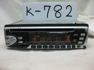 K-782　JVC　ビクター　KD-S510DC　1Dサイズ　CDデッキ　故障品