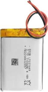 1 1 X EEMB 3.7v 充電式 リチウムイオン電池 リチウムポリマー電池 充電池 角形 603449 1100mAh 二次