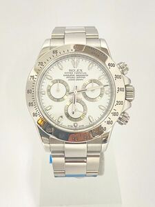 極美品　ROLEX ロレックス 116520 デイトナ　SS ホワイト文字盤　自動巻 腕時計 メンズ 箱/ギャラ