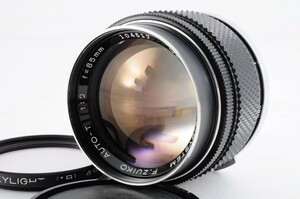 OLYMPUS オリンパス OM-SYSTEM F.ZUIKO AUTO-T 85mm F2 ポートレート 単焦点 レンズ 一眼レフ フィルム カメラ マニュアル オールド NK-4S