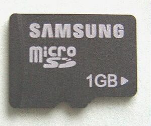 未使用SAMSUNG製マイクロSDカード1GB_異常動作コントローラ対応品