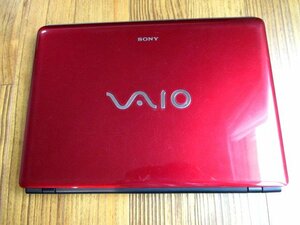 ♪ 送料無料！SONY VAIO PCG-5J6N Bios起動 HDD無し HDDマウント付 メモリー1GB バッテリー有り ジャンク 修理　部品取り用 ♪