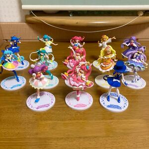 スター☆トゥインクルプリキュア キューティーフィギュア 13体セット キュアスター ミルキー コスモ ララ ユニ マオ ブルーキャット