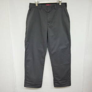 【1円】未使用 国内正規 Supreme 23SS Work Pant ワークパンツ ユーティリティーポケット 新型 Smoke スモーク グレー 32