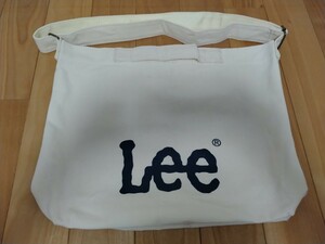 美品 Lee 2way コットンショルダーバッグ