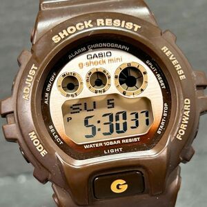 CASIO カシオ G-SHOCK mini ジーショックミニ GMN-692-5B 腕時計 クオーツ デジタル 多機能 ステンレススチール ブラウン 動作確認済み