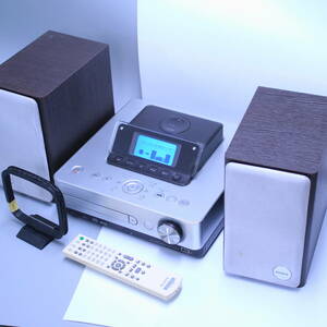 あ//A7102. SONY ソニー　HDD AUDIO SYSTEM CMT-E300HD 2008年製　リモコン付き　動作品