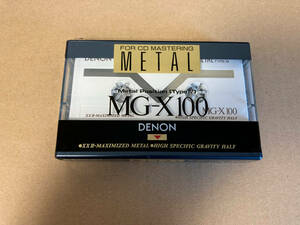 在庫5 カセットテープ DENON MG-X 1本 00650