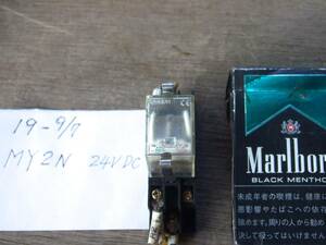 19-9/7 omron リレー　　MY2N 24VDC 