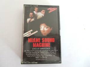 Miami Sound MachineのEyes of Innocence カセットテープ　US盤