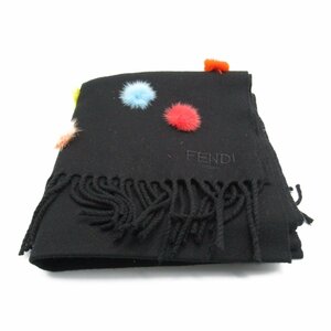 FENDI フェンディ マフラー マフラー ブラック系 その他 中古 レディース