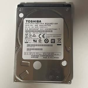 【正常判定】HDD 2.5インチ 1TB ハードディスク パソコン TOSHIBA 電源投入、使用時間少なめ