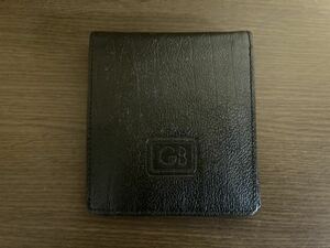 【日本全国 送料込】GEOFFREY BEENE 折りたたみ 財布 黒 メンズ 二つ折り財布 ジェフリービーン OS1315