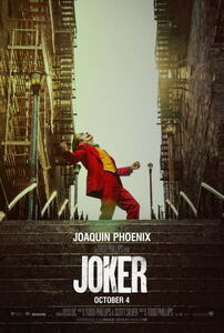 『ジョーカー』アメリカ版劇場オリジナルポスター・階段バージョン/両面刷り/ホアキン・フェニックス