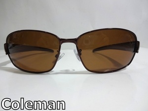X4B050■本物■ コールマン Coleman 偏光レンズ メタルブラウン&ブラウン サングラス メガネ 眼鏡 メガネフレーム