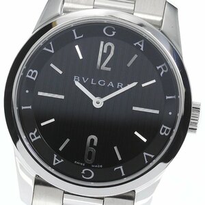 ブルガリ BVLGARI ST37S ソロテンポ クォーツ メンズ 良品 _758807