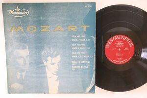 LP Walter Barylli, Badura-skoda Mozart - Violin WL5145 WESTMINSTER US Vinyl /00260