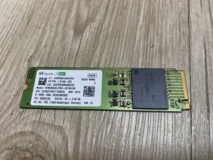 #0531-1121-12 ☆動作保証☆ SK hynix M.2 NVMe 256GB (HFM256GDJTNG-8310A BA) 発送サイズ:60予定