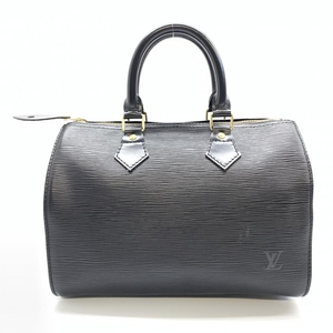 LOUIS VUITTON ルイヴィトン M59032 エピ スピーディ25 ノワール ハンドバッグ ミニボストンバッグ レザー 黒 ブラック 管理RT35127