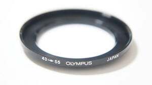 [43mm→55mm] OLYMPUS ステップアップリング STEP UP RING PENに [F5639]