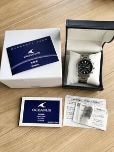 稼働 美品 CASIO OCEANUS オシアナス OCW-T4000 電波 ソーラー