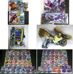 仮面ライダーガッチャード 未使用DX玩具8種 ライドケミートレカ56枚セット