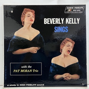 ●即決VOCAL LP Beverly Kelly / Sings Aflp1874 jv5342 米オリジナル、金 Dg Mono ベヴ・ケリー、パット・モラン