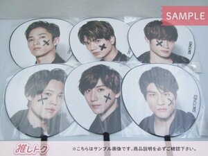 SixTONES うちわ Rough”xxxxxx” 6点セット 全種 ラフストーンズ [良品]