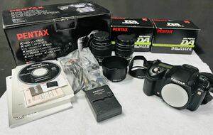 ◎ PENTAX K10Dデジタルカメラ /レンズ2個 付属品多数 /防湿庫保管品 / 265599 / 515-7