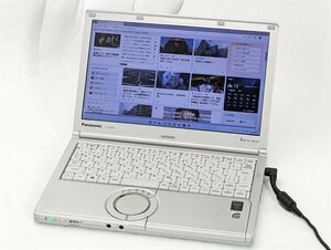 即決 中古良品 ノートパソコン 12.1型 Panasonic CF-NX4EDWVS 第5世代Core i5 8GB 無線 Wi-Fi Bluetooth Windows11 Office 保証付 即使用可