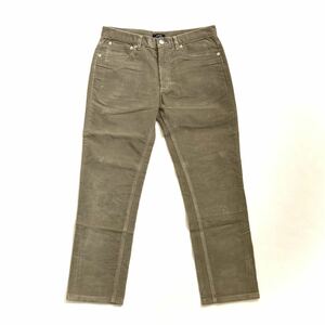 美中古◆A.P.C.◆コーデュロイパンツ ベージュ w28インチ S ブラウン APC アーペーセー パンツ コーデュロイ ボトムス