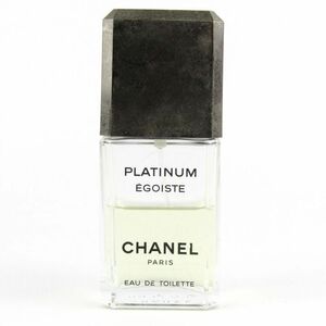 シャネル 香水 エゴイスト プラチナム オードトワレ EDT 残半量以下 フレグランス CO メンズ 50mlサイズ CHANEL